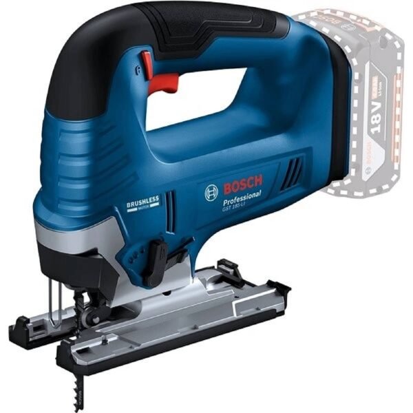 The Bosch GST 185-LI Professional 0.601.5B3.023 jigsaw is suitable for home DIYers and professionals