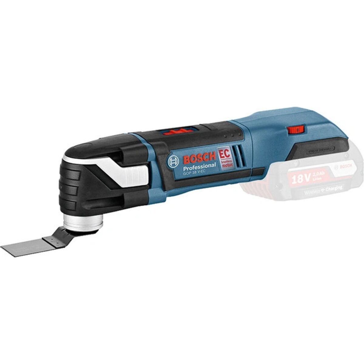 Cordless Multi-Cutter GOP 18V-28, Powerful without cable with quick accessory change, With LED for perfect visibility
