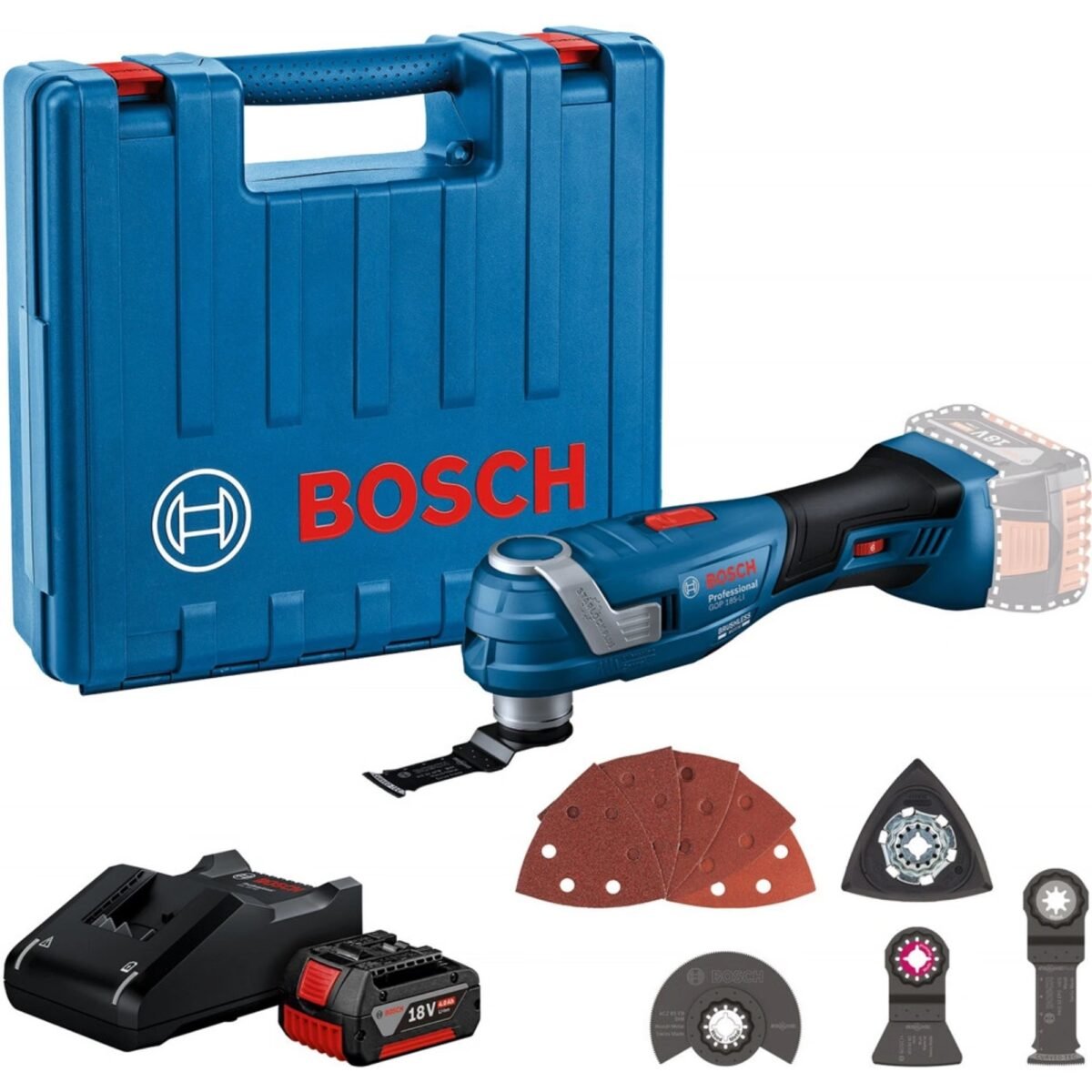 An advanced multi-function saw with a compact body and slim handle ensures better control and guidance to help with detail work in tight spaces..