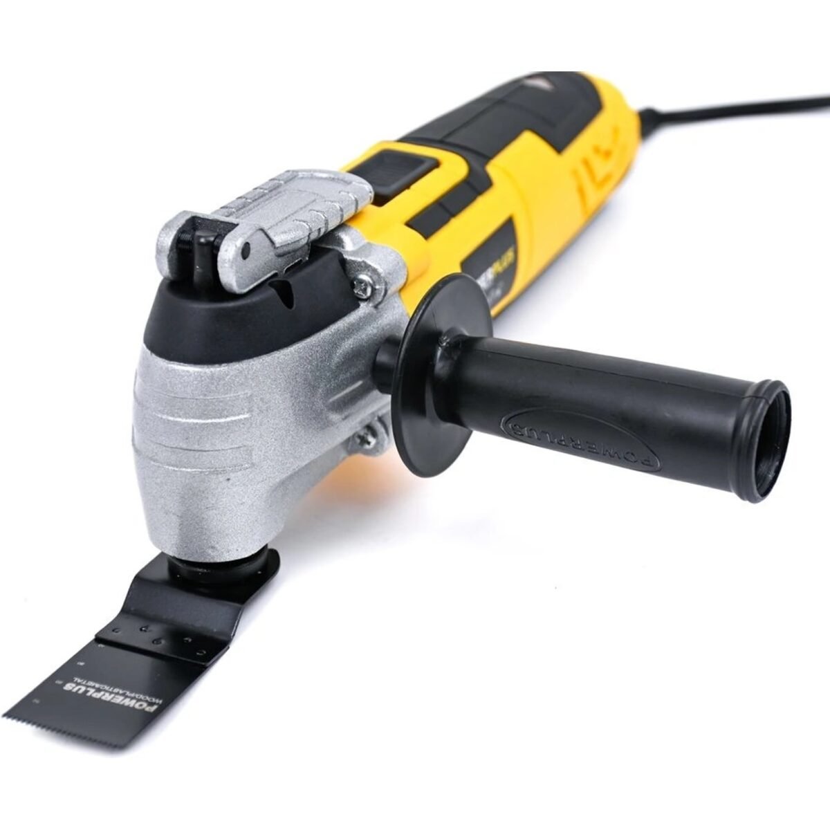 The Powerplus oscillating sander POWX1347MC is a truly multifunctional machine. You can handle grinding