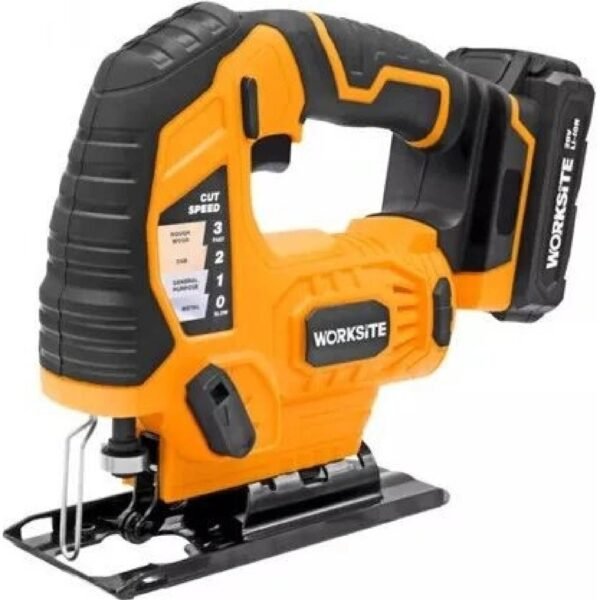 Accessories: 1x battery Charger 2x saw band (1x for metal, 1x for wood) Textile bag