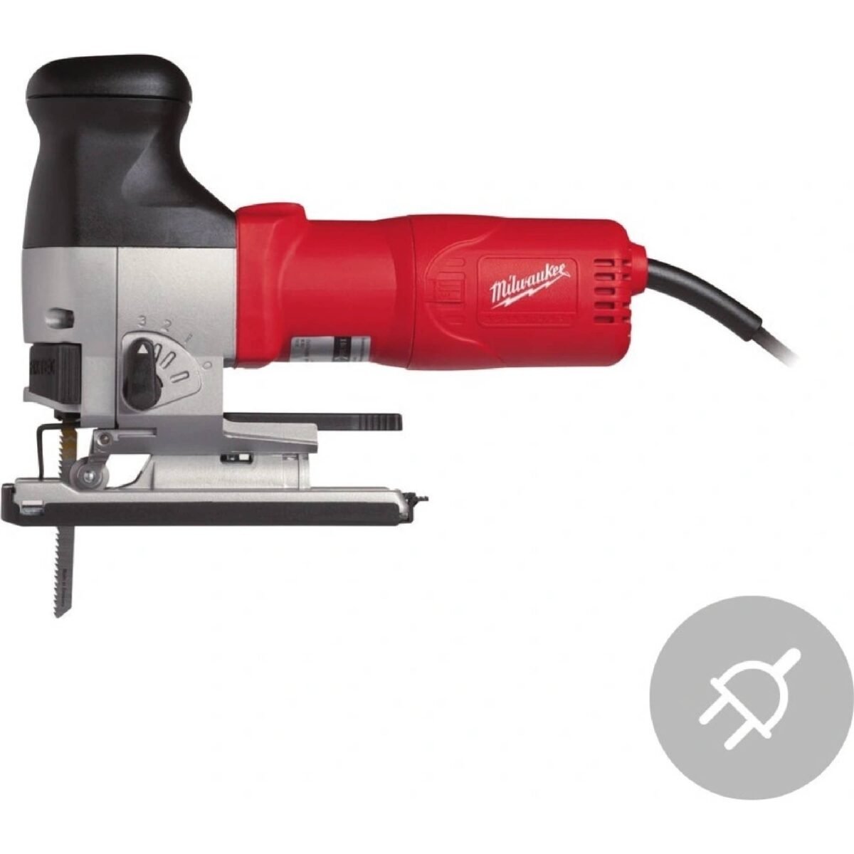 CHARACTERISTICS Reciprocating saw Milwaukee FSPE 110 X Robust saw with electronics and four stages of pre-swing.
