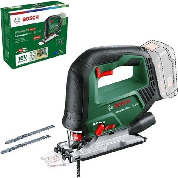 The BOSCH AdvancedSaw 18V-140 0.603.013.000 oscillating saw is ideal for DIYers and professionals. It is powered by a brushless motor that ensures higher performance and a longer service life…