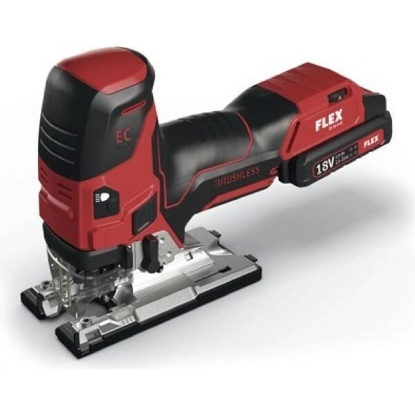 Possibility to extend the warranty for 3 years Cordless reciprocating saw 18.0 V Flex JS 18.0-EC/5.0 Set.