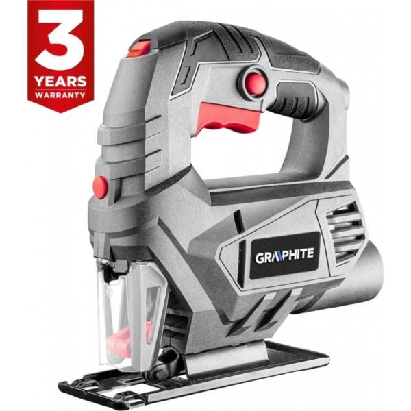 Straight saw GRAPHITE for accurate and fast cutting of wood and metal with a maximum thickness of 55 mm wood and 6 mm steel.