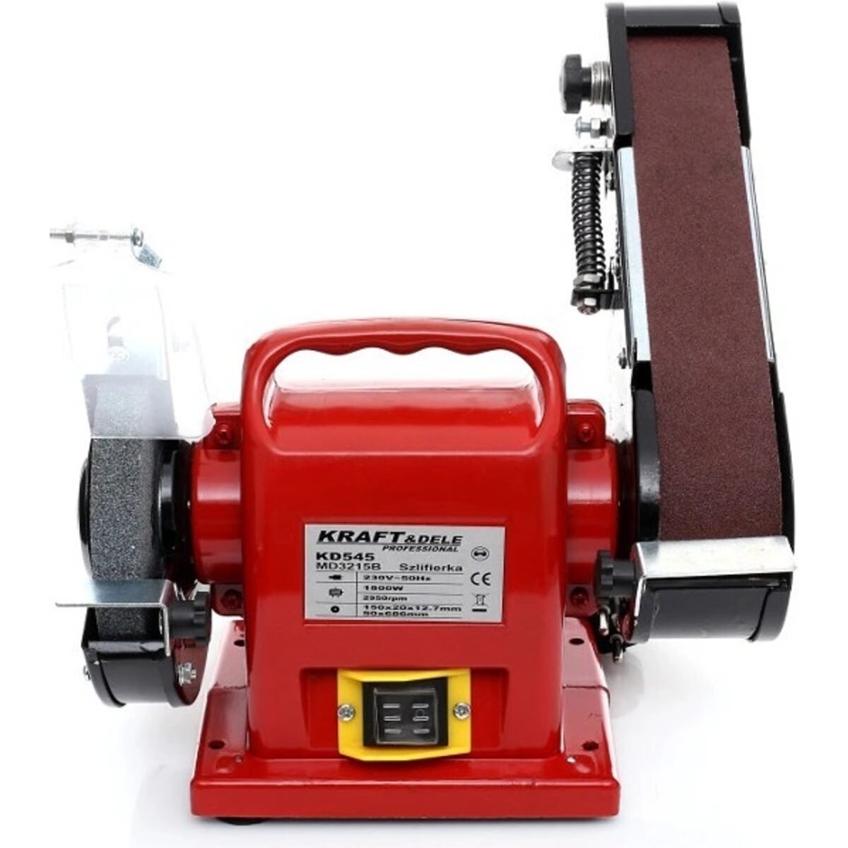 Kraft&Dele belt and disc sander 2 in 1 1800 W KD545-Z The table sander Kraft & Dele is a professional tool 2 in 1 with a power of 1800 W