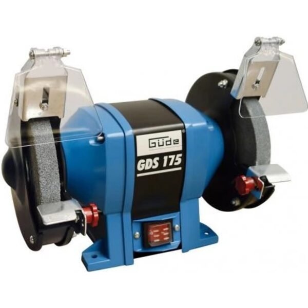 A reliable bench grinder, intended for sharpening tools or grinding metal surfaces. Sharpening of knives, chisels, chisels, cutting tools, etc. with an edge, metalworking, etc