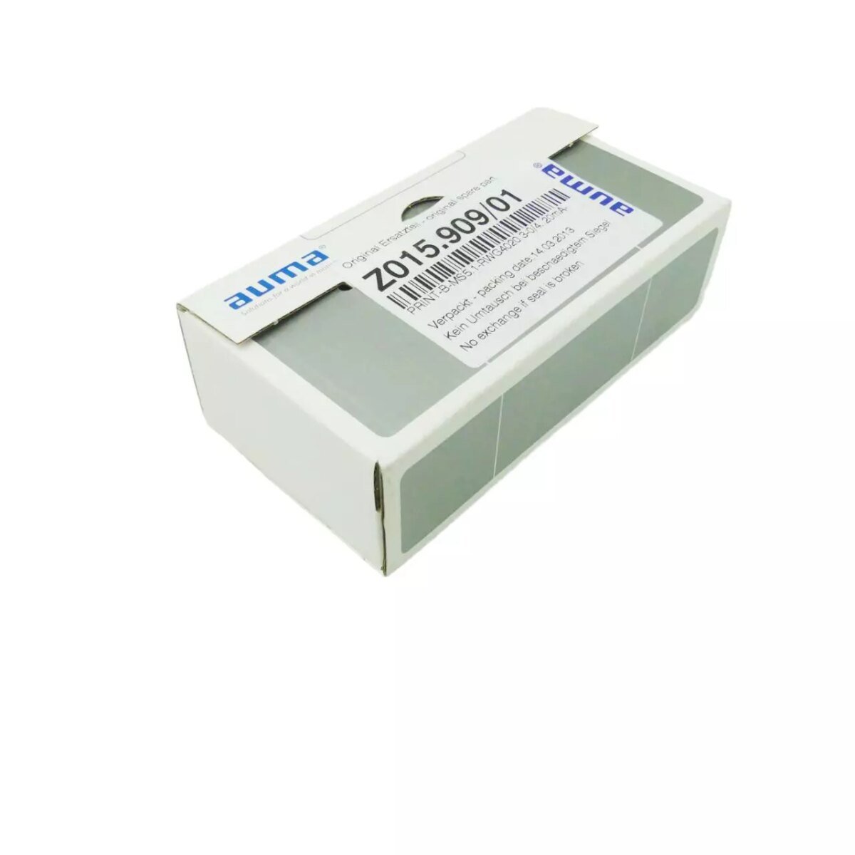 AUMA Z015. 909/01 Remplacement – Image 1